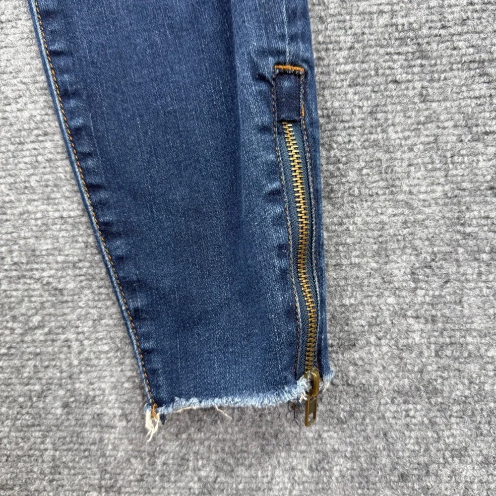 KUT from the Kloth Connie Jeans Size 2 Ankle Skinny Dark Wash Zip Ankle  Women's
